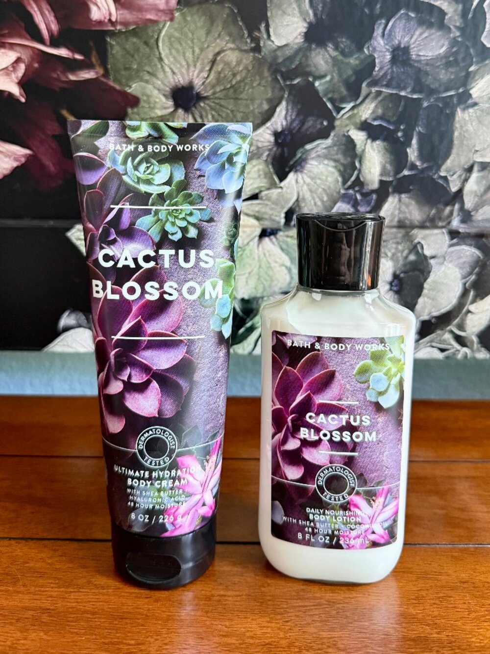 NEW 2-Pc CACTUS BLOSSOM Full Size Bath & Body Works